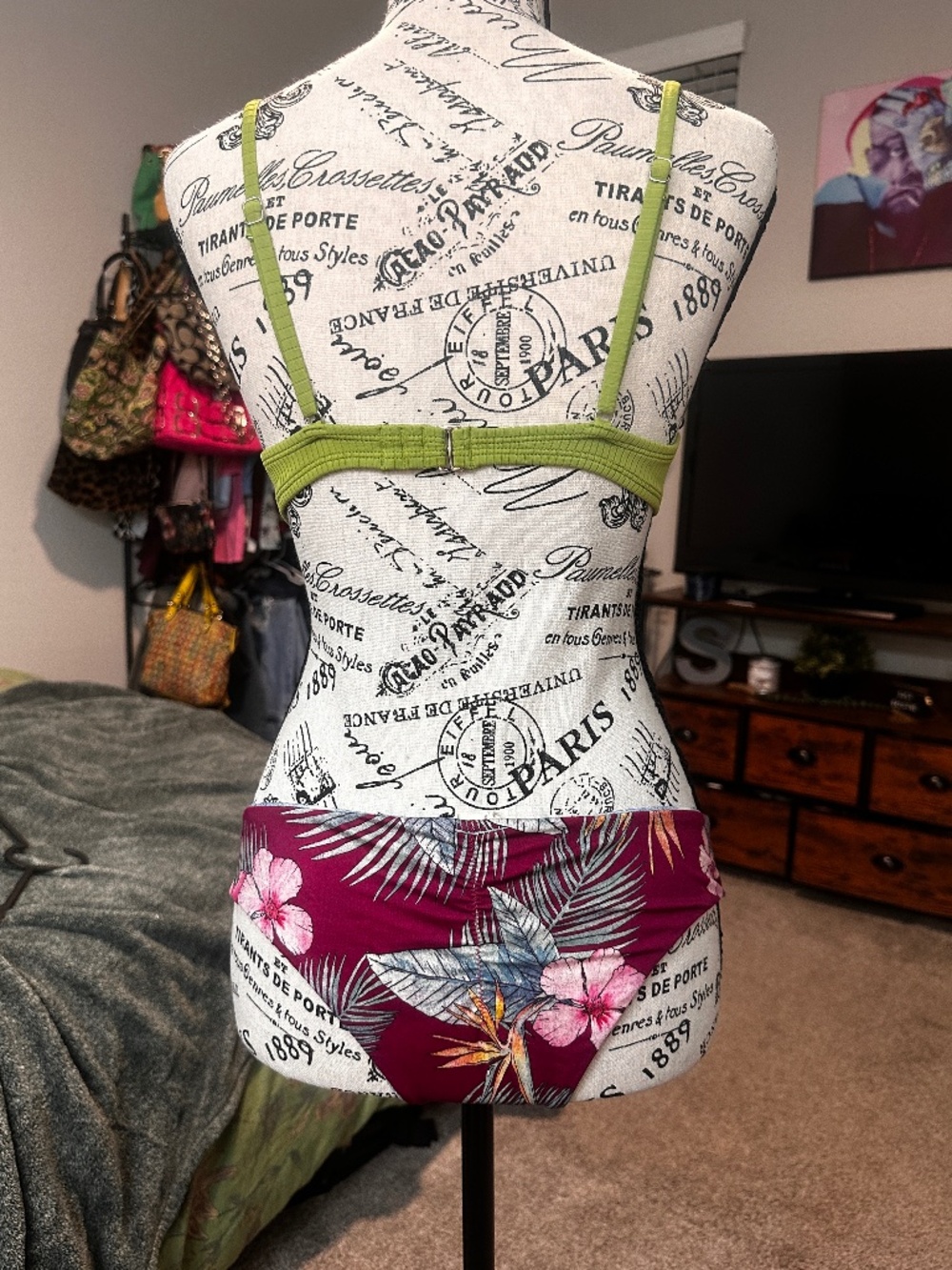 Billabong New w/ Tag reversible multicoloured bikini bottoms